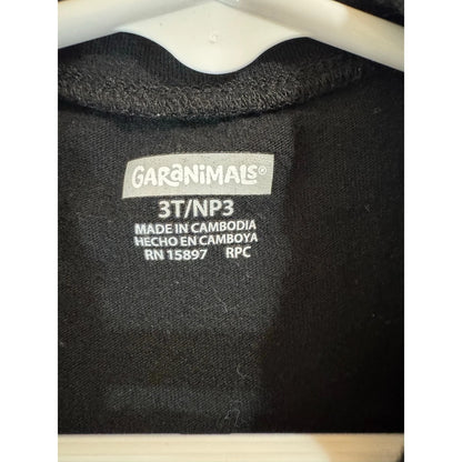 Garanimals Black T-shirt Girl's 3t - Image 3