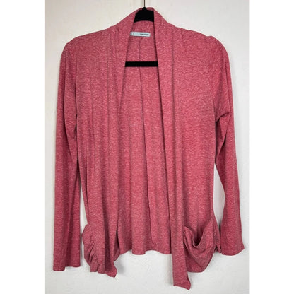 Maurices Pink Long Sleeve Cardigan Women's Large - Image 1