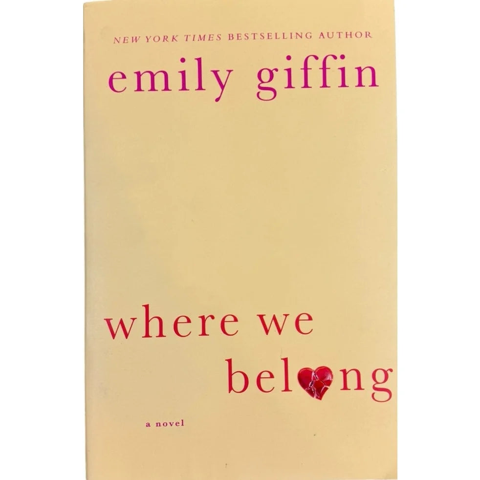Where We Belong by Emily Giffin (Paperback) - Image 1