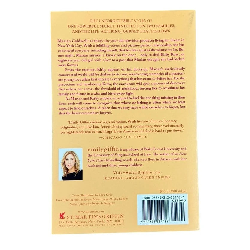 Where We Belong by Emily Giffin (Paperback) - Image 2
