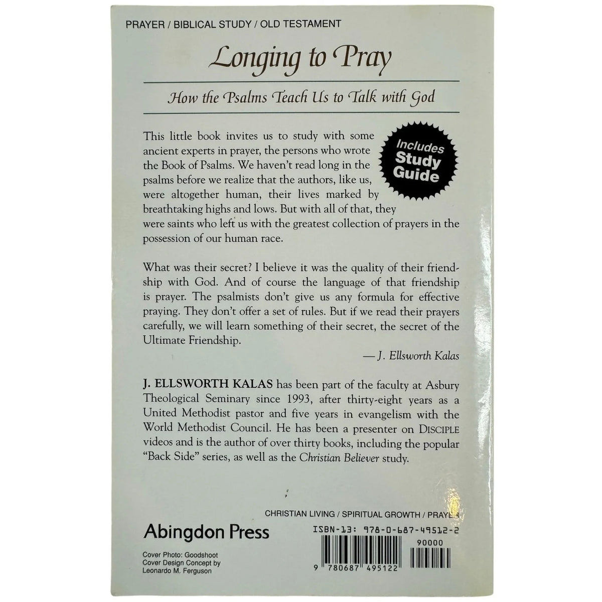 Longing to Pray by J. Ellsworth Kalas (Paperback) - Image 2