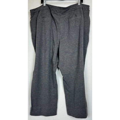 Cato Gray Pull On Cropped Pants Women's 26/28W - Image 2