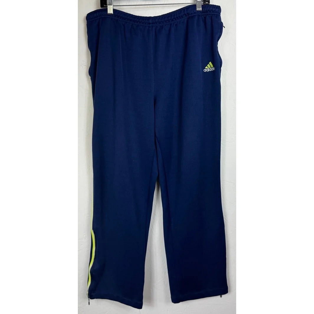 Adidas Blue Sweatpants Men's Large - Image 1