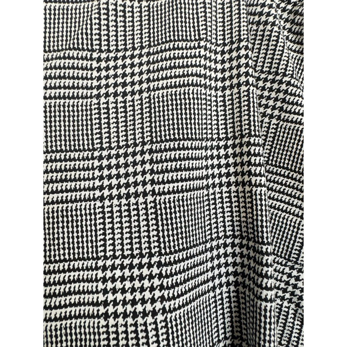 George Black & White Cropped Pants Women's 26/28W - Image 3