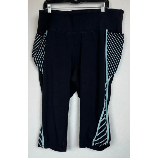 V Black Athletic Capris Women's Size 28 - Image 1