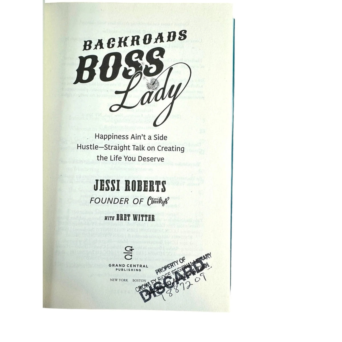 Backroads Boss Lady by Jessi Roberts (Hardcover) - Image 8