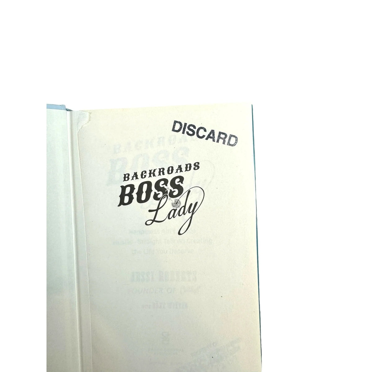 Backroads Boss Lady by Jessi Roberts (Hardcover) - Image 7
