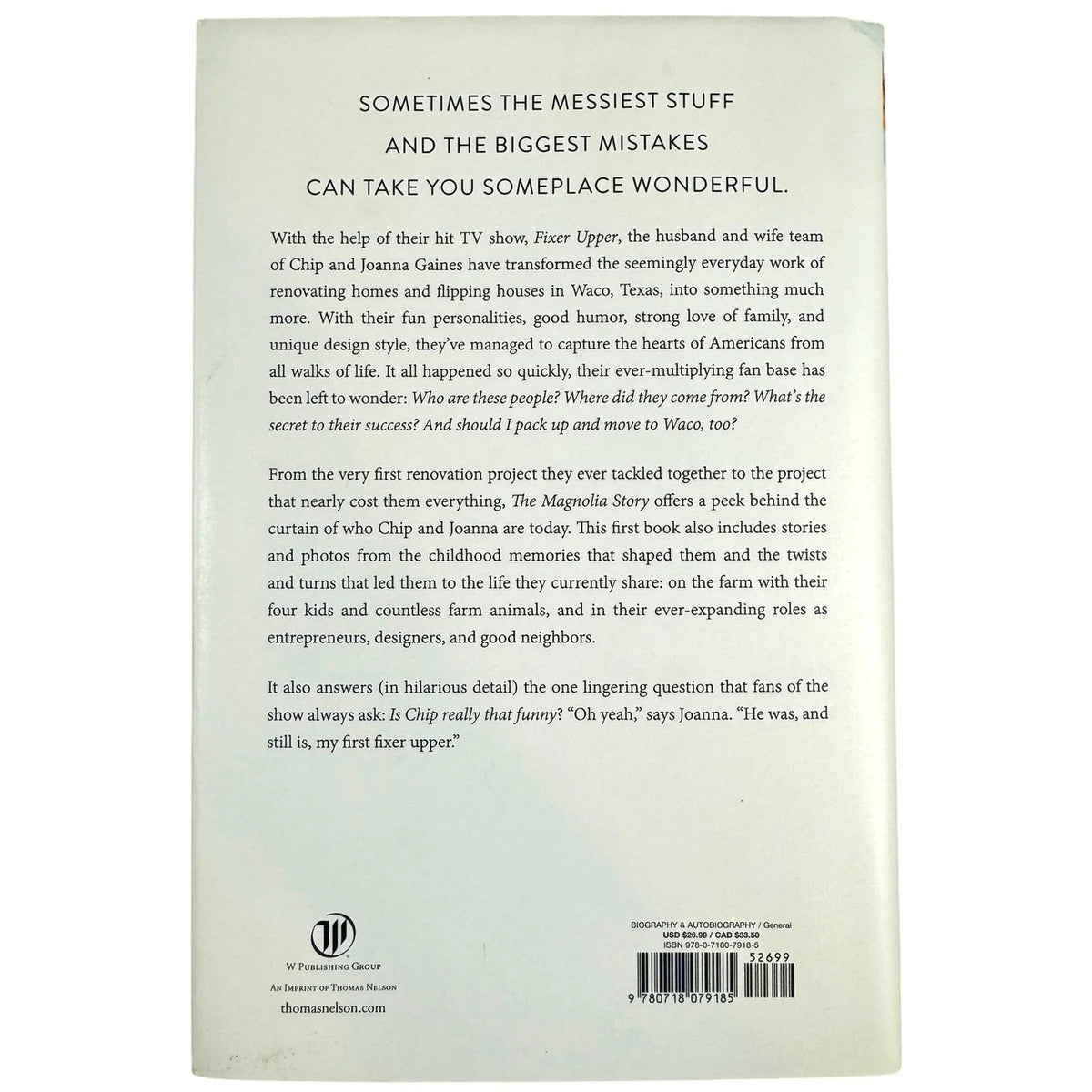 The Magnolia Story by Chip and Joanna Gaines (Hardcover) - Image 2