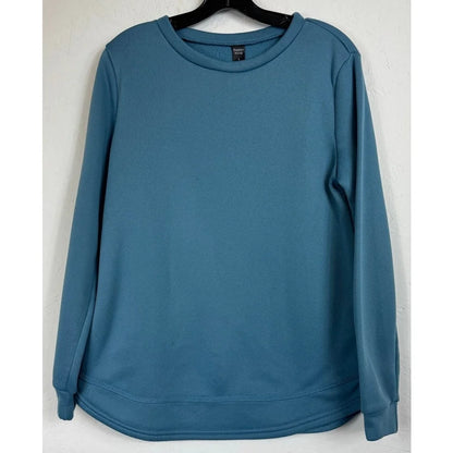 Emery Rose Blue Long Sleeve Shirt Women's Large - Image 1