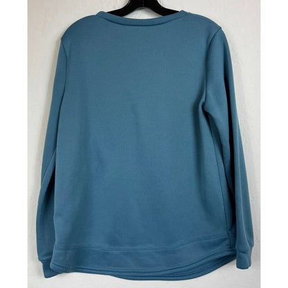Emery Rose Blue Long Sleeve Shirt Women's Large - Image 2