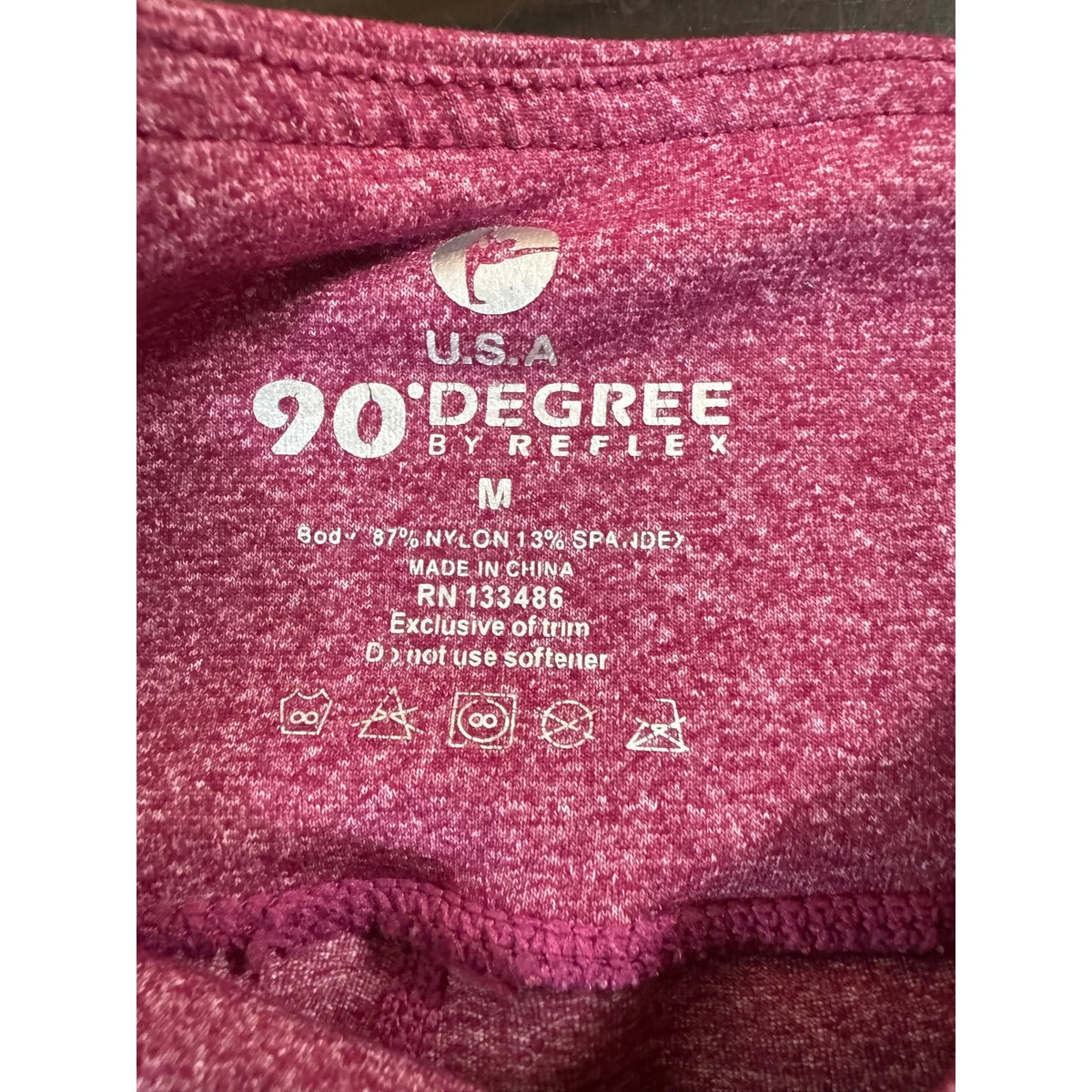 Reflex Pink Leggings Women's Medium - Image 4