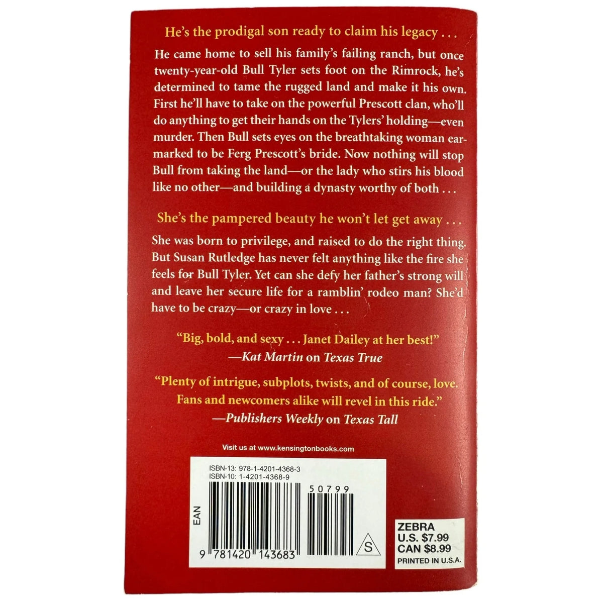 Texas Fierce by Janet Dailey (Paperback) - Image 2