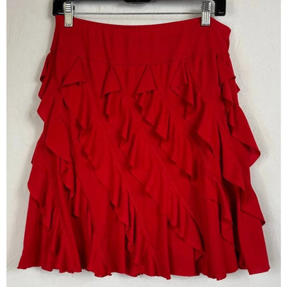 Cato Red Mini Skirt Women's Medium - Image 2