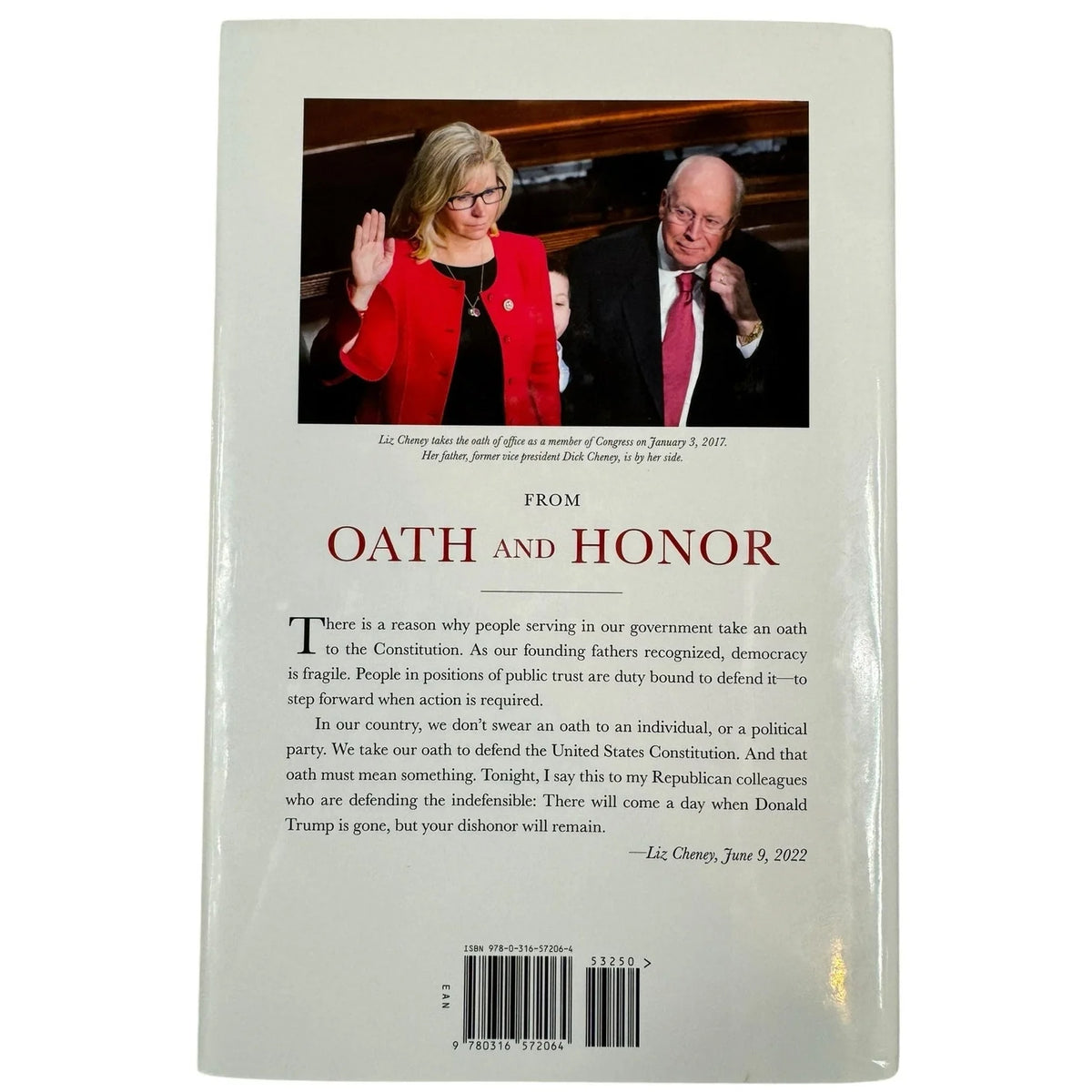 Oath and Honor by Liz Cheney (Hardcover) - Image 2