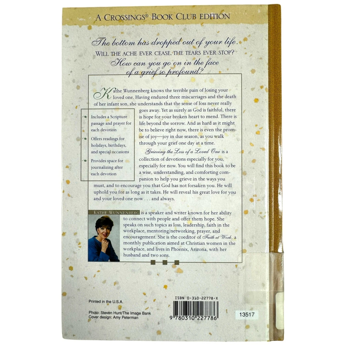 Grieving the Loss of a Loved One by Kathe Wunnenberg (Hardcover) - Image 2