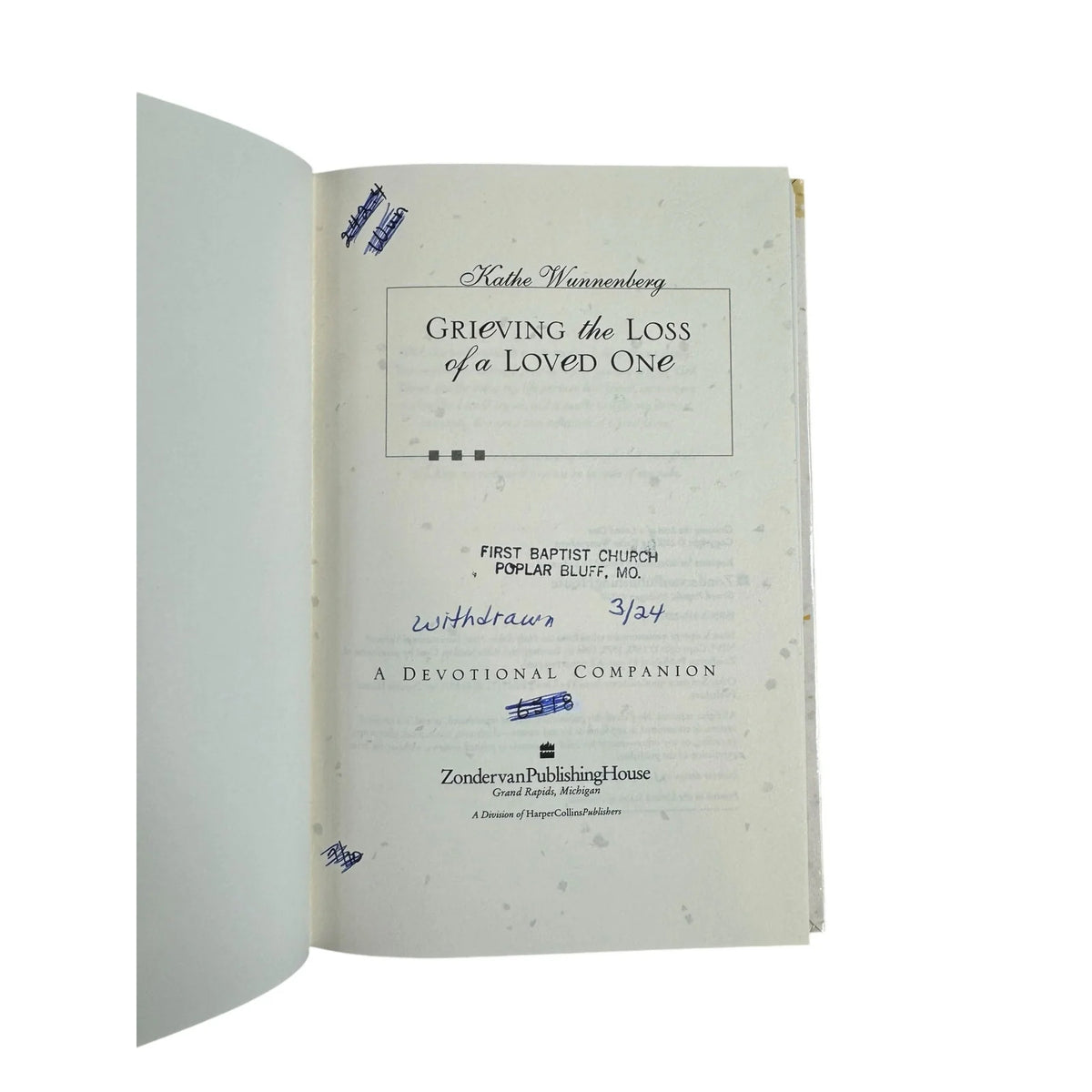 Grieving the Loss of a Loved One by Kathe Wunnenberg (Hardcover) - Image 7