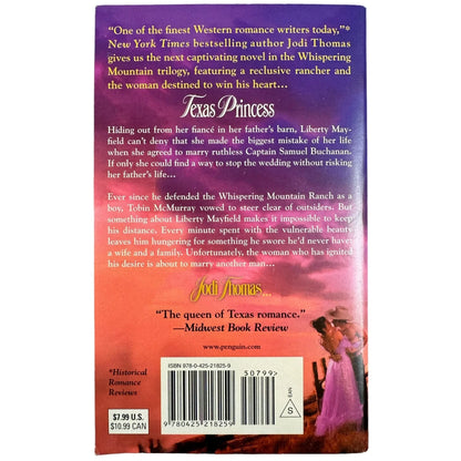 Texas Princess by Jodi Thomas (Paperback) (Autographed) - Image 2