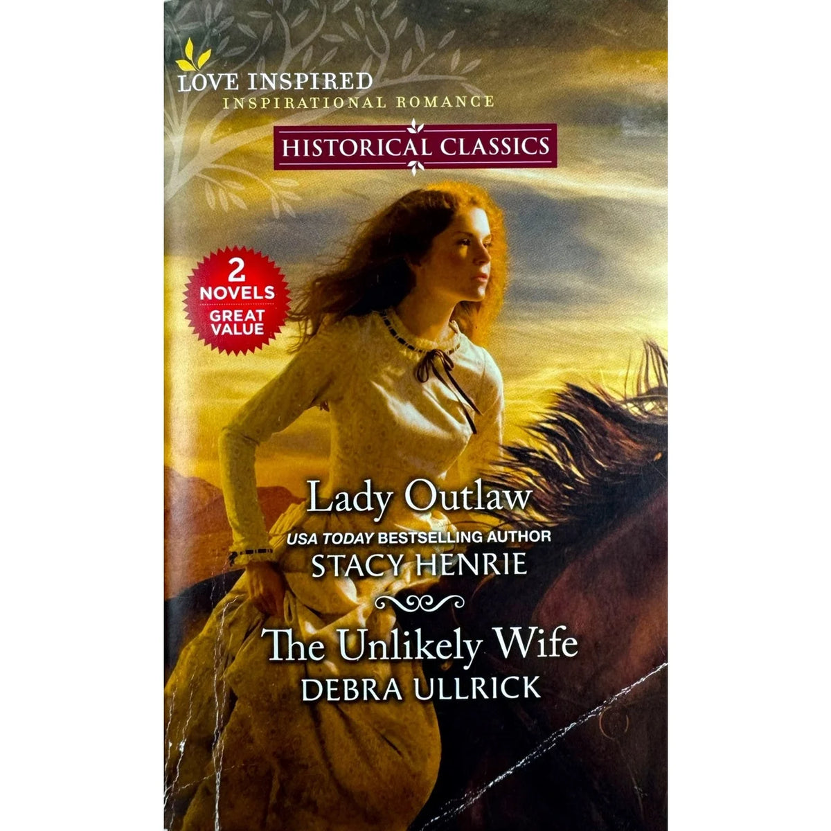 Lady Outlaw by Stacy Henrie & The Unlikely Wife by Debra Ullrick (Paperback) - Image 1