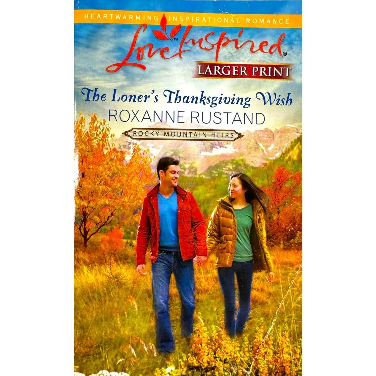 The Loner's Thanksgiving Wish by Roxanne Rustand (Paperback) (Large Print) - Image 1