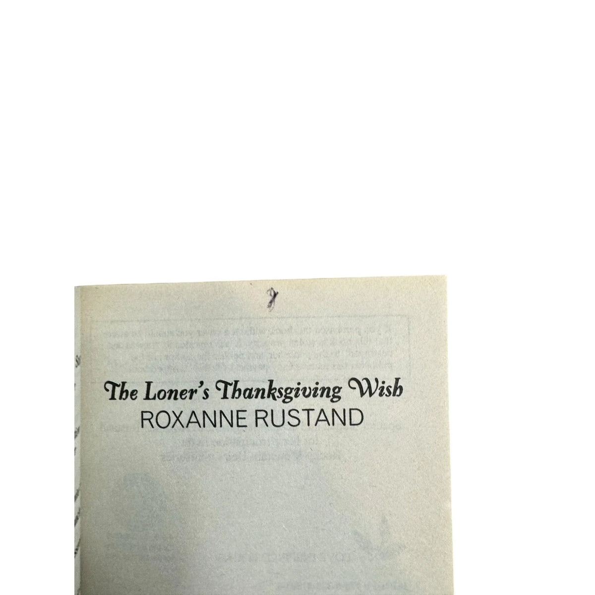 The Loner's Thanksgiving Wish by Roxanne Rustand (Paperback) (Large Print) - Image 7