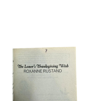 The Loner's Thanksgiving Wish by Roxanne Rustand (Paperback) (Large Print) - Image 7
