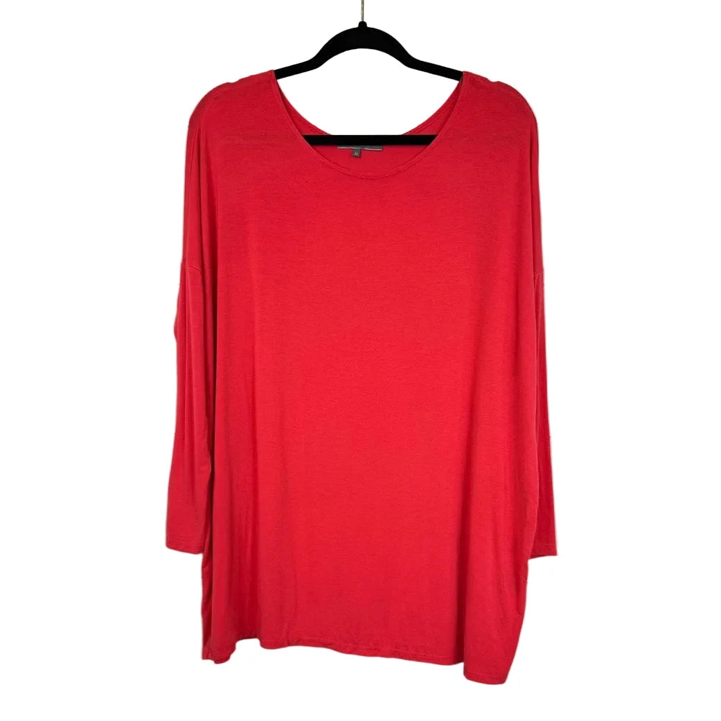 Emma's Closet Orange Blouse Women's Medium - Image 1
