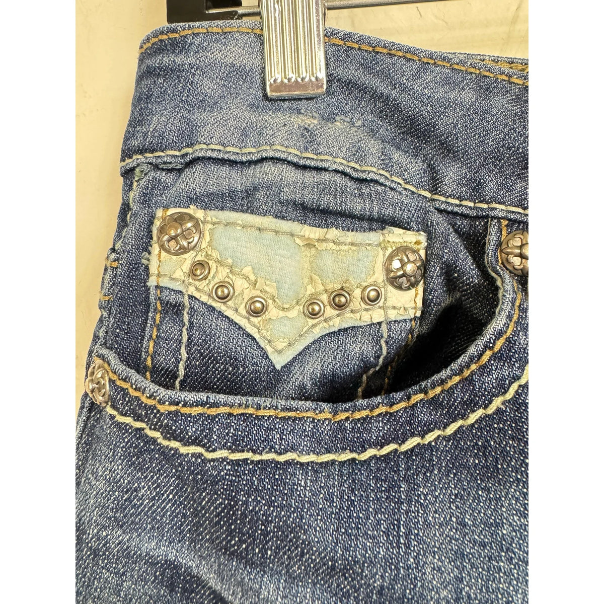 Request Jeans Blue Denim Shorts Women's 9 - Image 3
