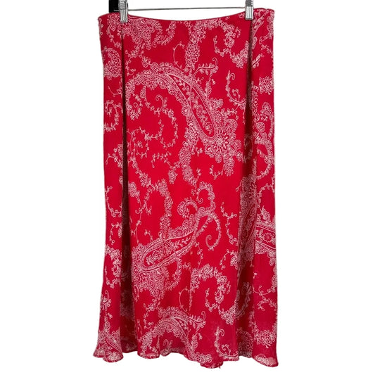 Cato Red Midi Skirt Women's Medium - Image 1