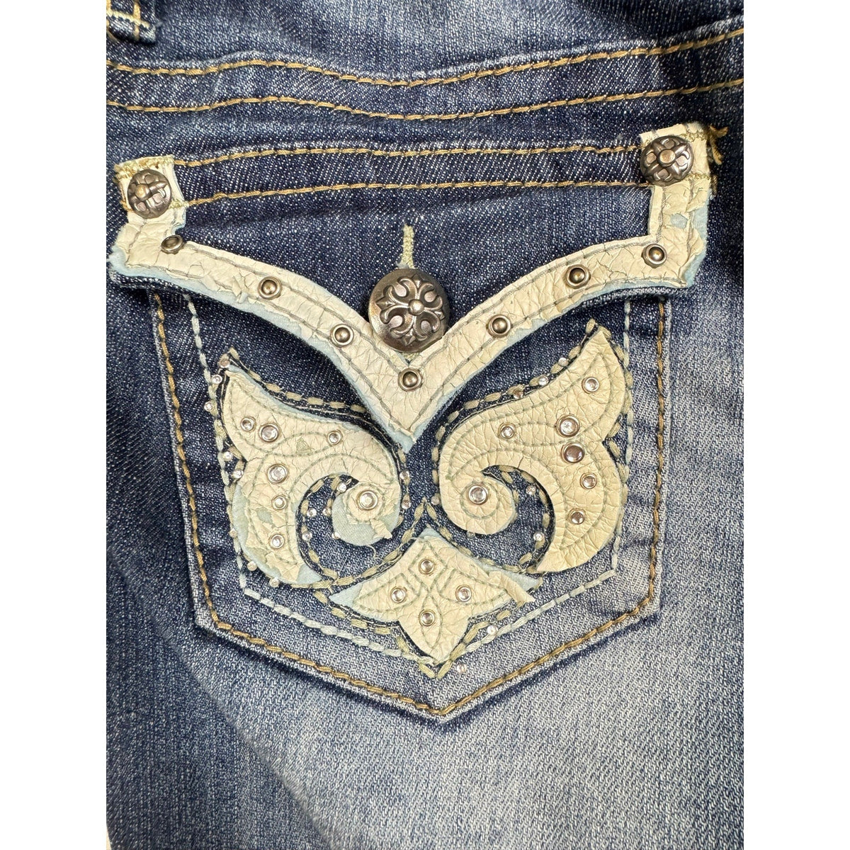 Request Jeans Blue Denim Shorts Women's 9 - Image 5