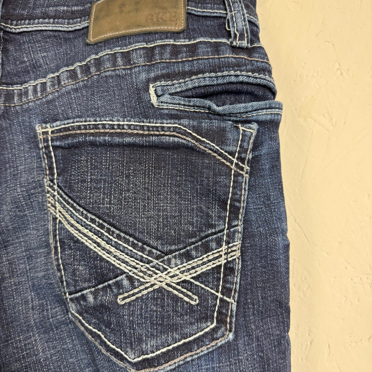 Bke Blue Straight Leg Jeans Men's 36x30 - Image 3