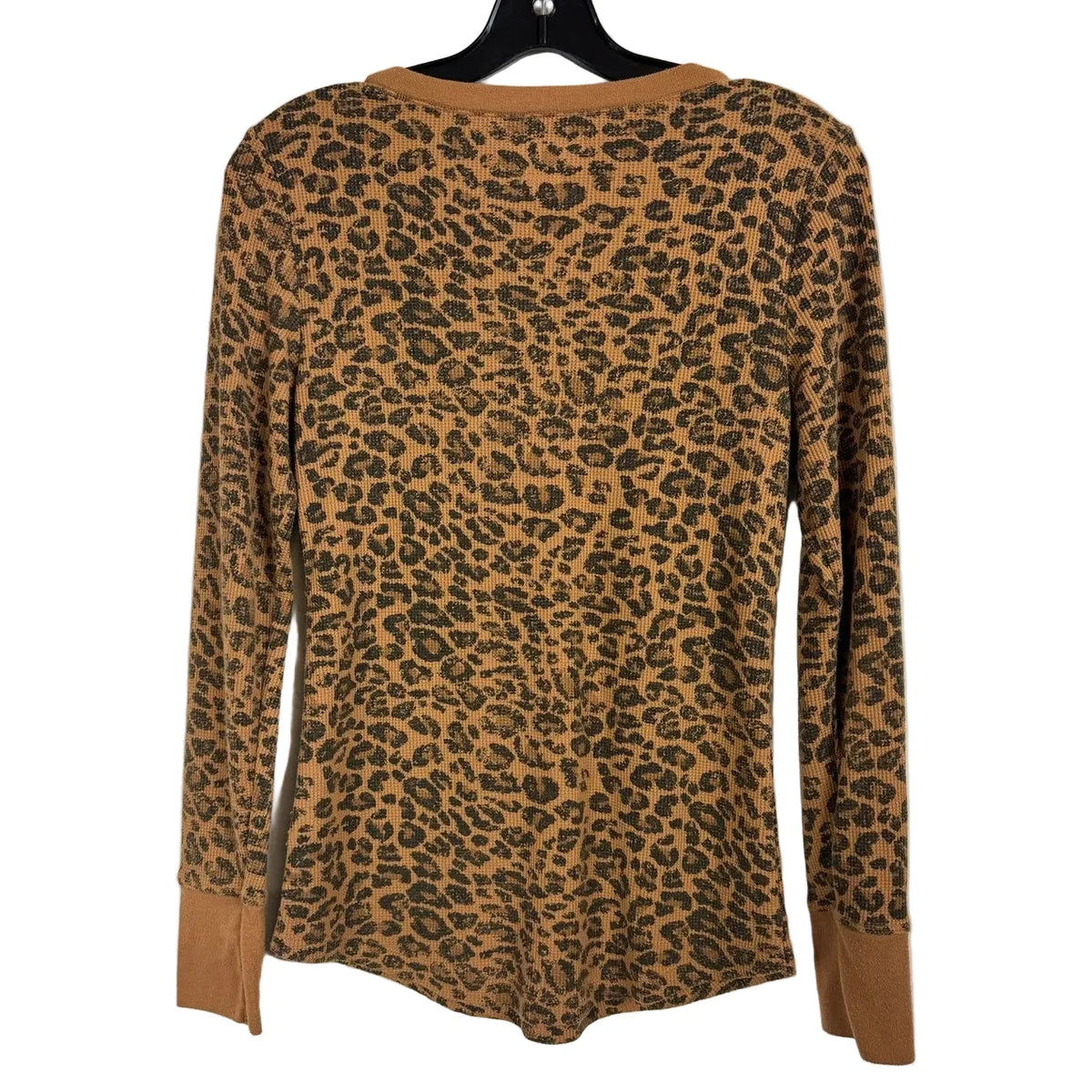 Time And Tru Brown Long Sleeve Shirt Women's Small - Image 2