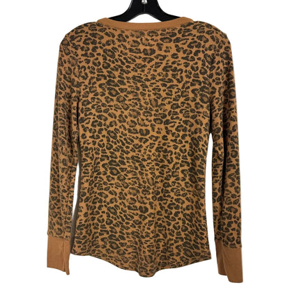 Time And Tru Brown Long Sleeve Shirt Women's Small - Image 2