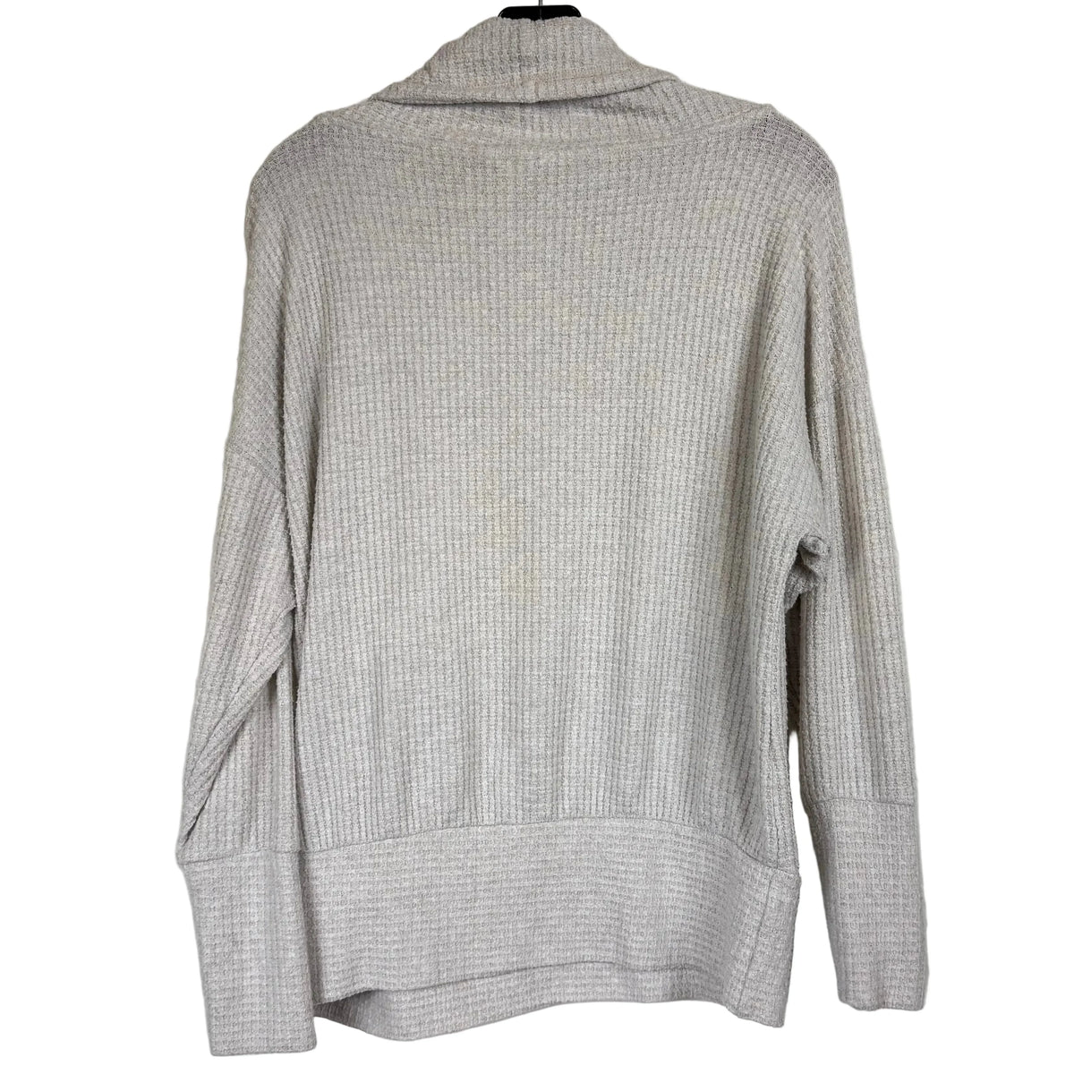 Time And Tru Beige Long Sleeve Cowl Shirt Women's Size Medium - Image 2