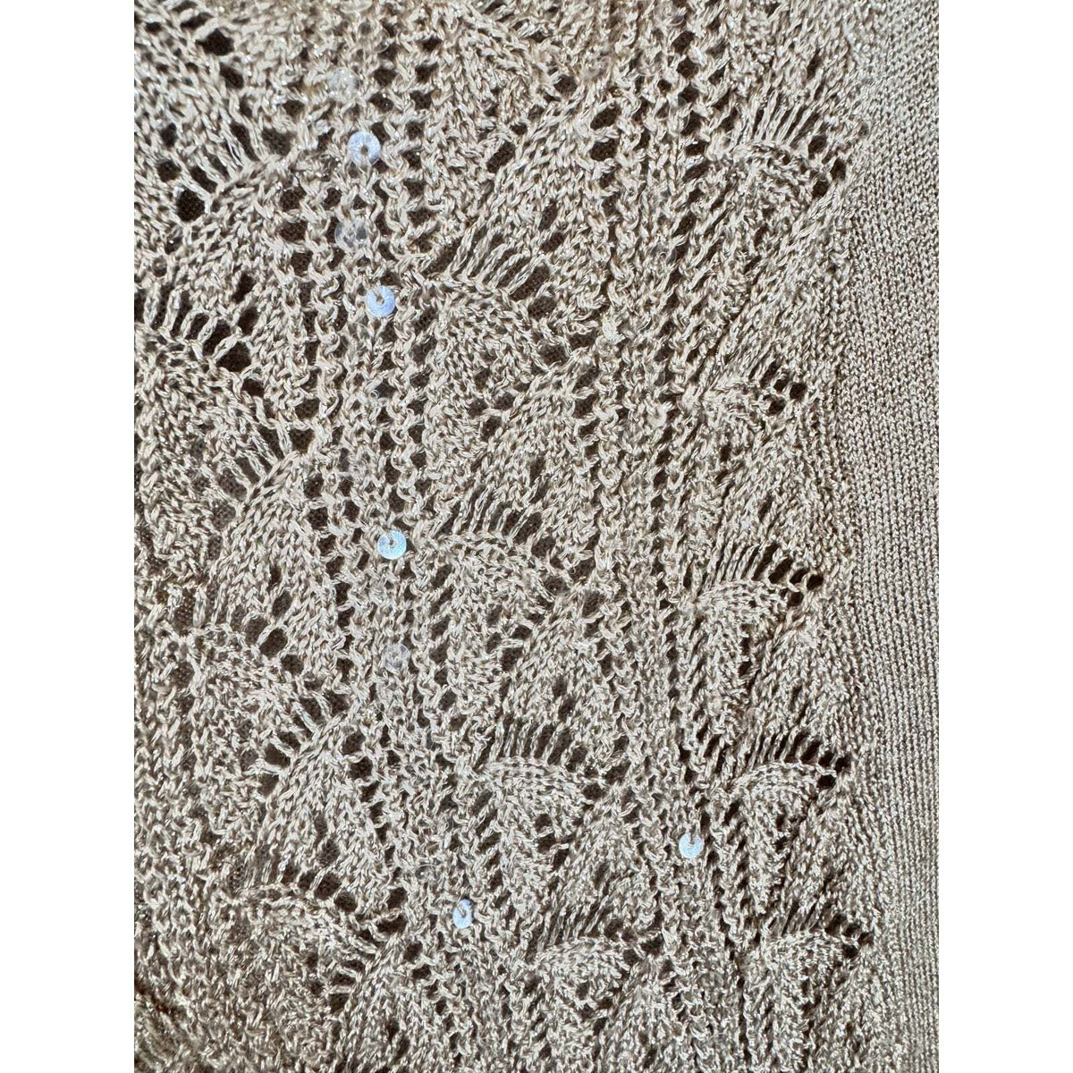 Chico's Long Sleeve Cardigan Women's Size 2 - L / Beige - Image 3