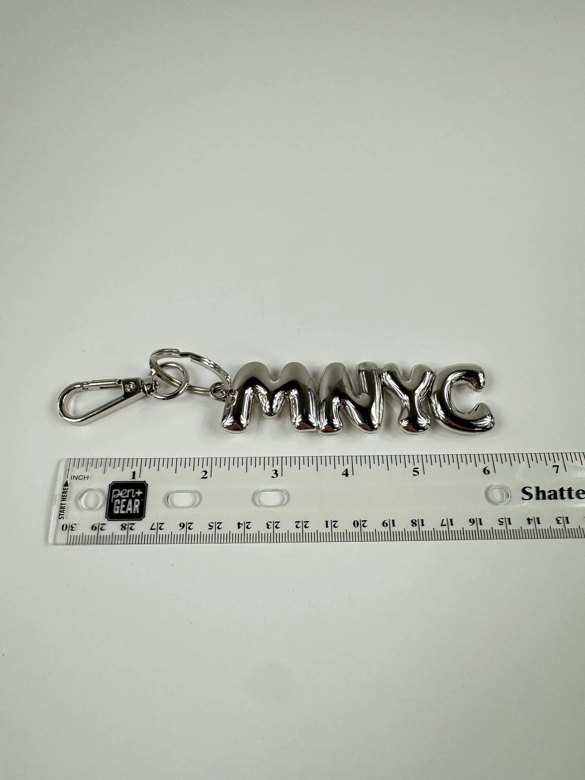 Fashion Jewelry Silver Tone Clip on Bag Charm - Image 2