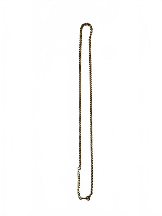 Fashion Jewelry Gold Toned Chain Women's Necklace - Image 1