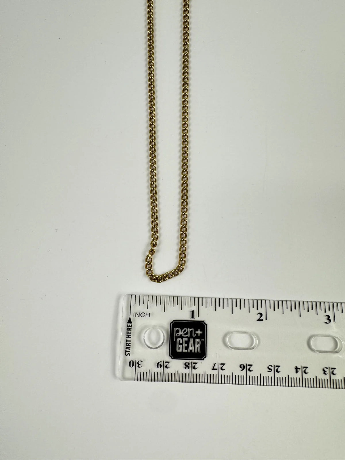Fashion Jewelry Gold Toned Chain Women's Necklace - Image 3