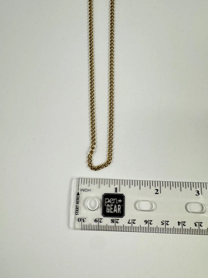Fashion Jewelry Gold Toned Chain Women's Necklace - Image 3