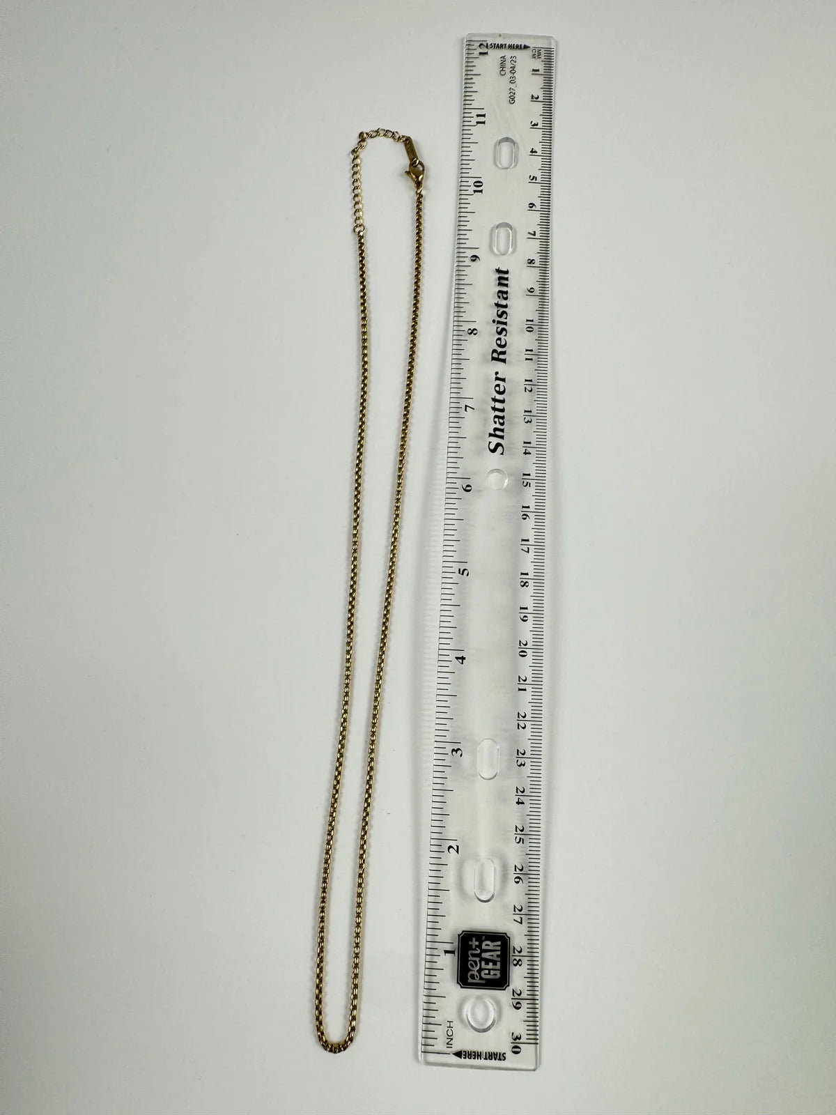 Fashion Jewelry Gold Toned Chain Women's Necklace - Image 2