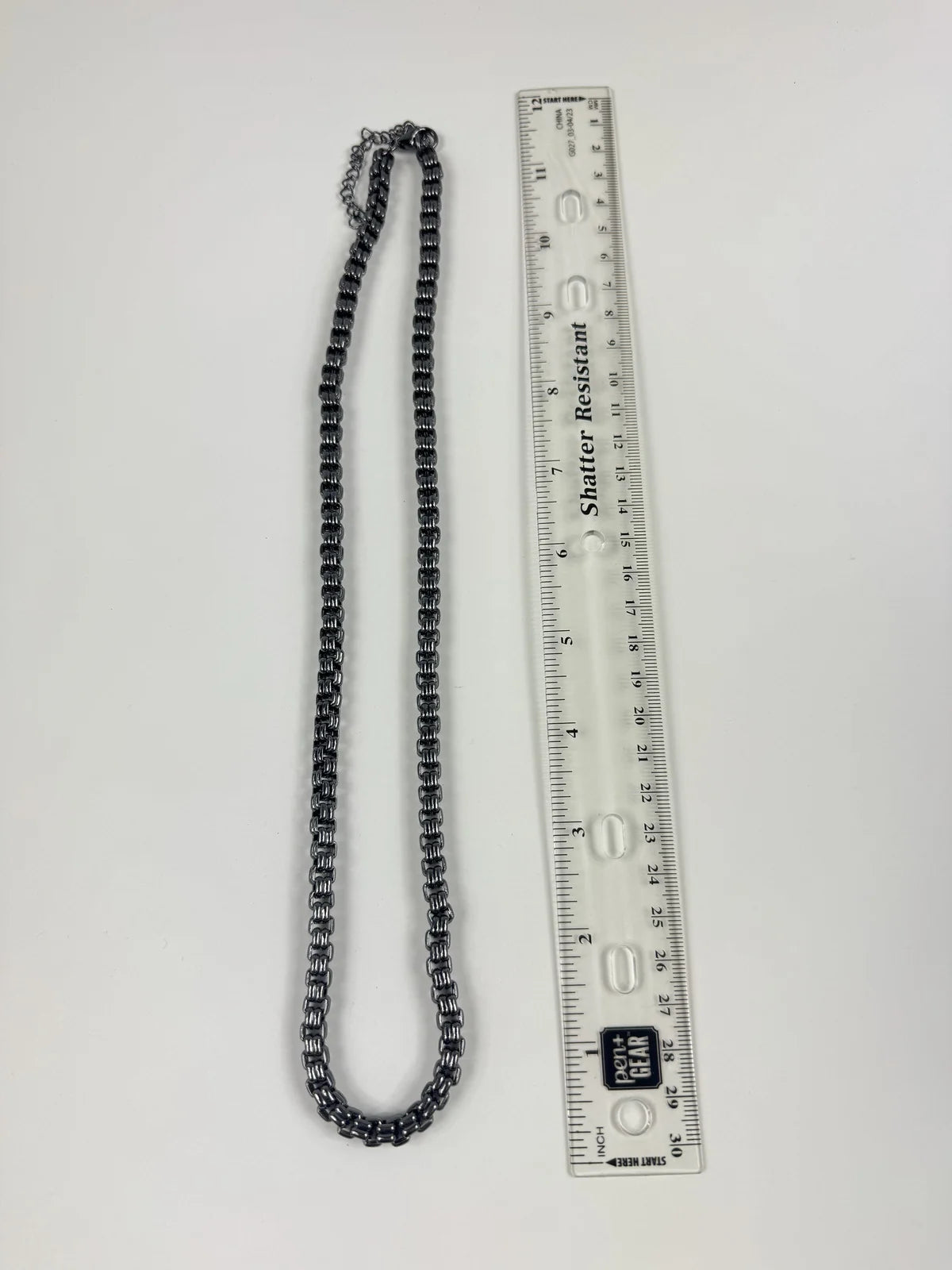 Fashion Jewelry Metallic Box Chain Women's Necklace - Image 2