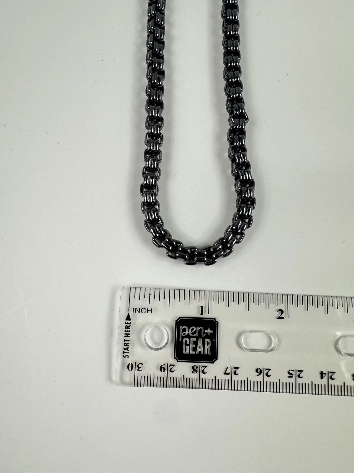 Fashion Jewelry Metallic Box Chain Women's Necklace - Image 3