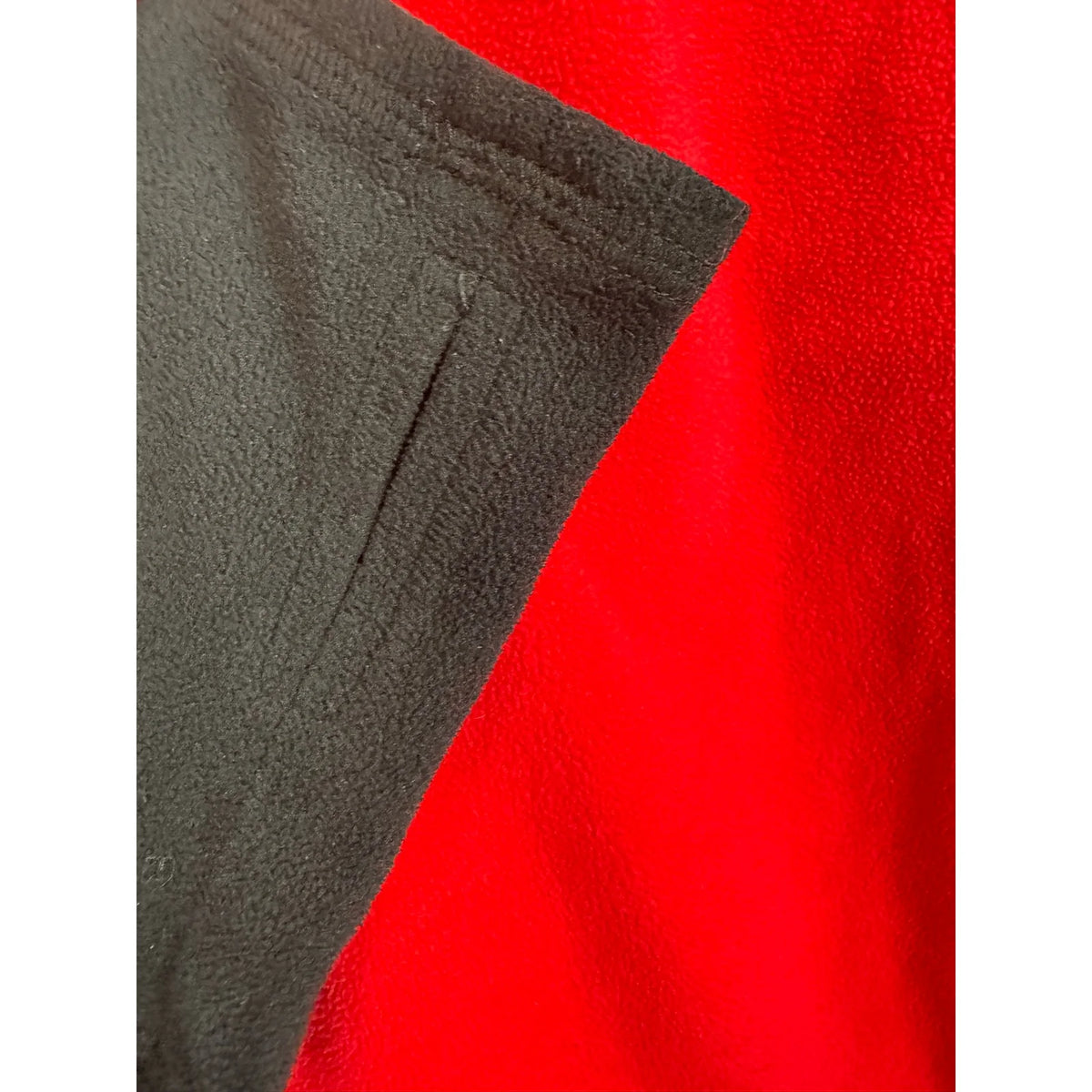 Xersion Red & Black Long Sleeve Fleece Pullover Women's Small - Image 4
