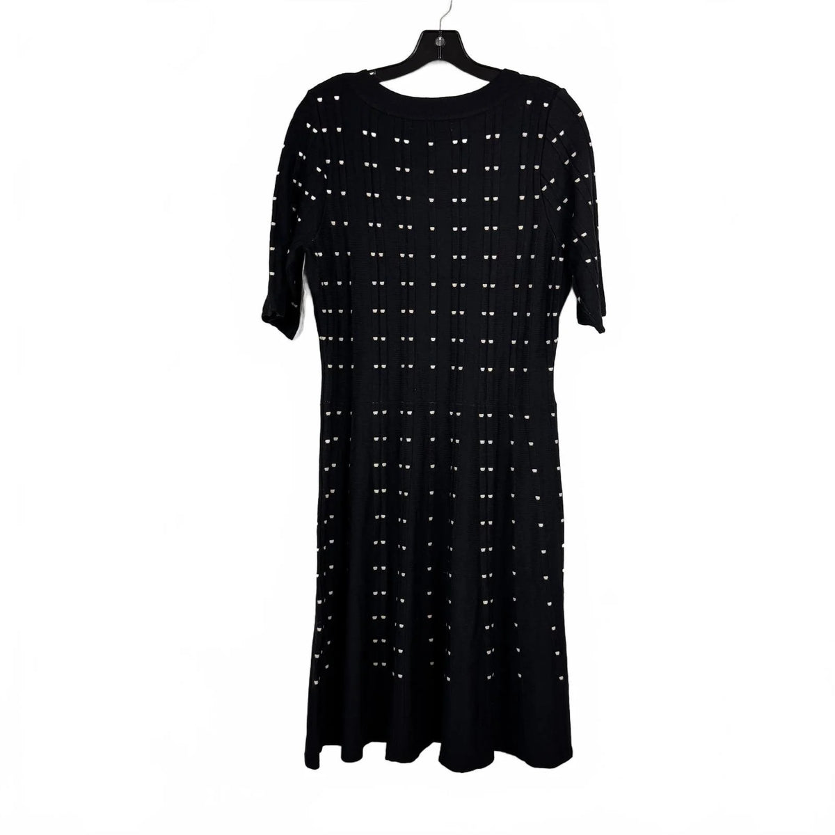 Danny and Nicole Black 3/4 Sleeve MIdi Dress Women's Size XL - Image 2