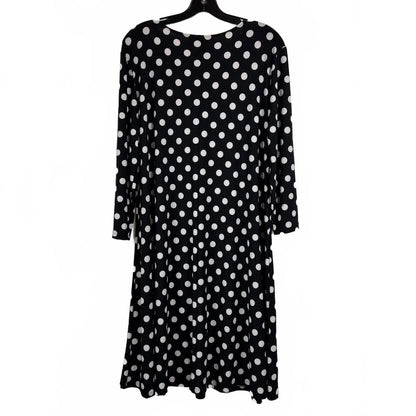 Black Label by Evan Picone Black Dress Women's Size 18 - Image 2