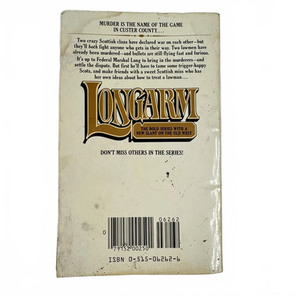 Longarm and the Custer County War by Tabor Evans (paperback) - Image 2