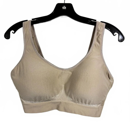 Bali Beige Wireless Bra Women's Size 2XL