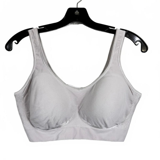 Bali White Wireless Bra Women's Size XL