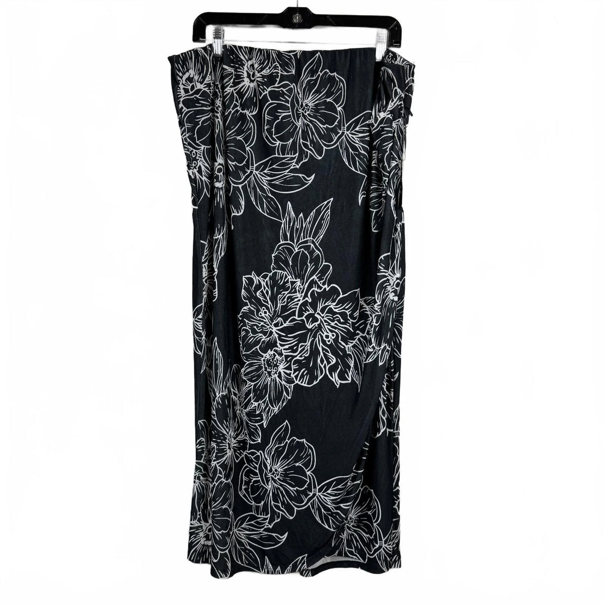 Jaclyn Smith Black Midi Skirt Women's Size XL - Image 1