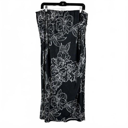 Jaclyn Smith Black Midi Skirt Women's Size XL - Image 1
