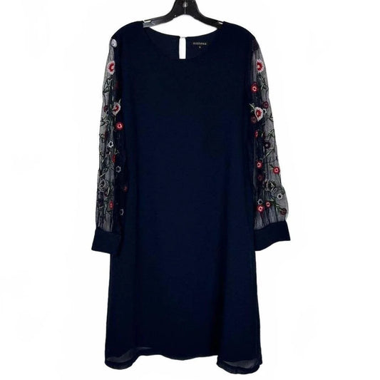 Antheaa blue long sleeve midi dress Women's size extra large - XL / Blue - Image 1
